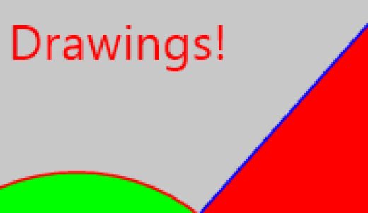Enlargement of an image with antialiasing activated.