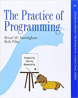 Cover of the book The Practice of Programming by Brian W. Kernighan and Rob Pike